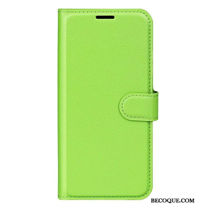 Etui Folio do Realme C35 Tekstura Liczi