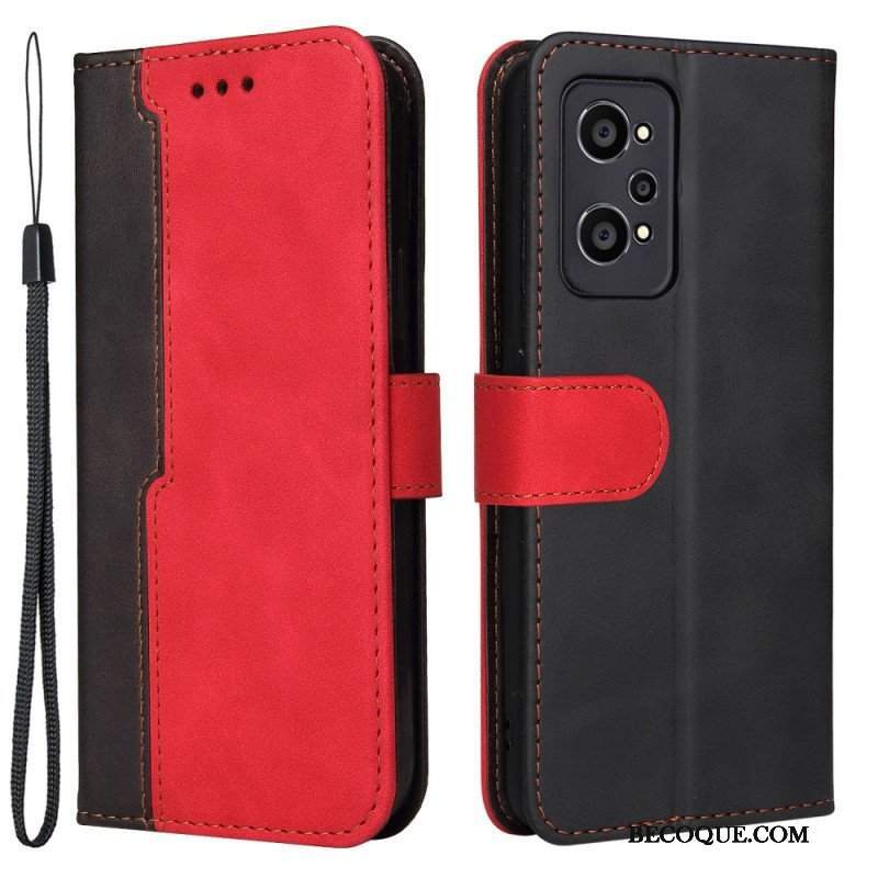 Etui Folio do Realme GT Neo 3T / Neo 2 Dwutonowy