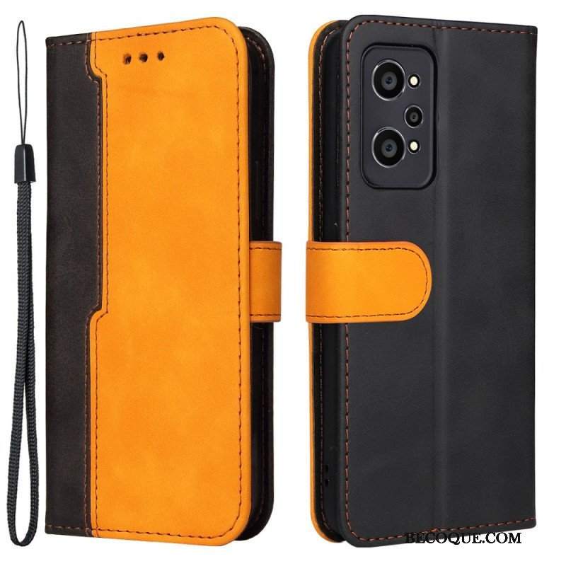 Etui Folio do Realme GT Neo 3T / Neo 2 Dwutonowy