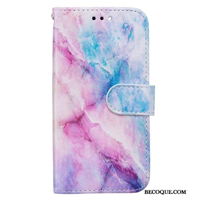 Etui Folio do Samsung Galaxy A13 5G / A04s Intensywny Marmur