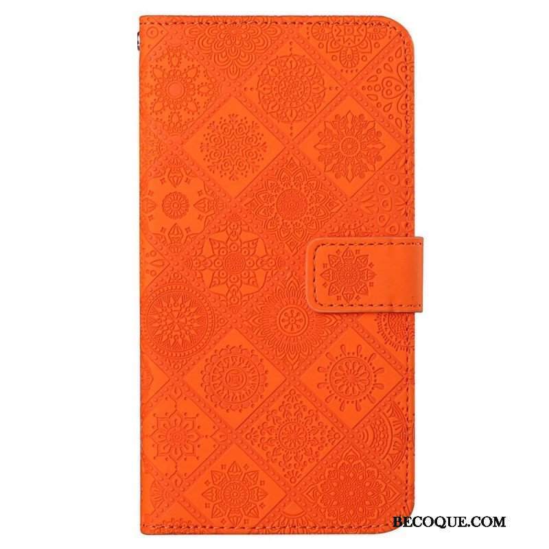 Etui Folio do Samsung Galaxy A13 Wzór Gobelinu