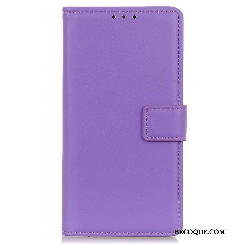 Etui Folio do Samsung Galaxy A14 / A14 5G Stylizacja Skóry