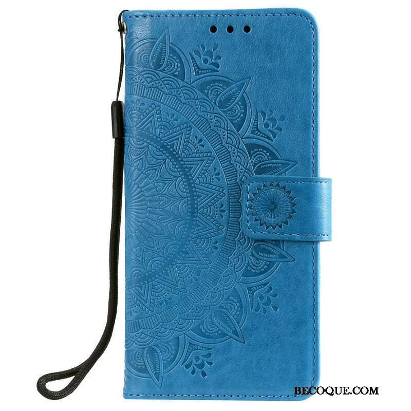 Etui Folio do Samsung Galaxy A42 5G Mandala Słońca