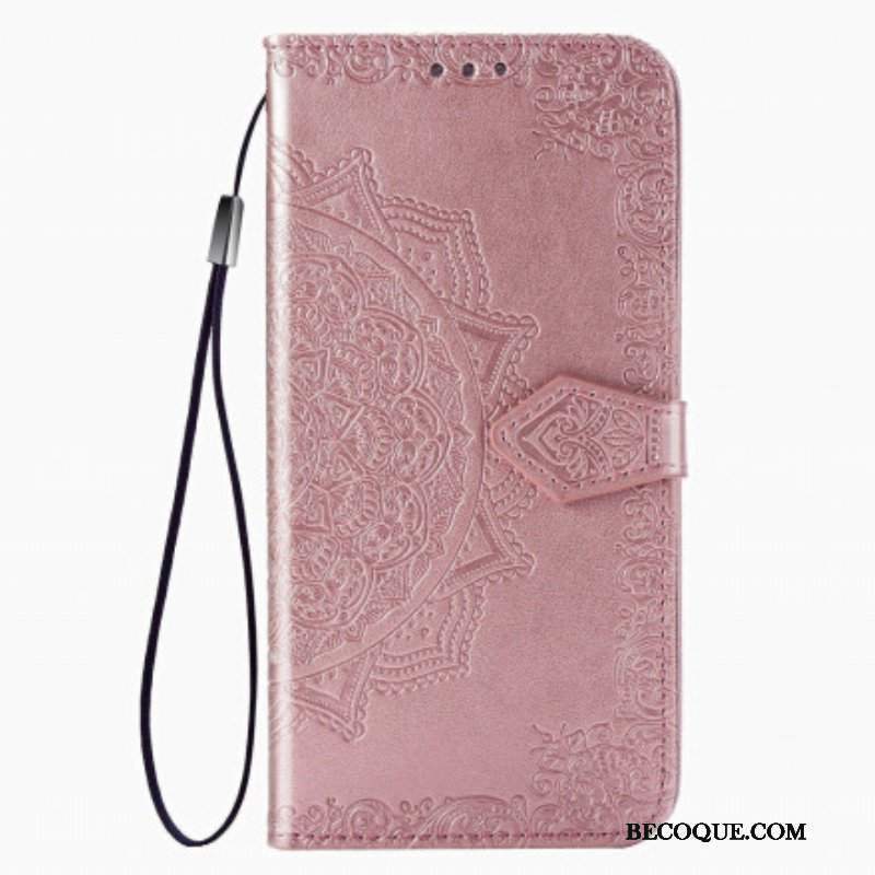 Etui Folio do Samsung Galaxy A51 5G Średniowiecze Mandali