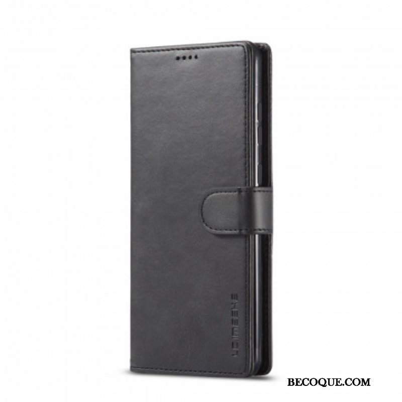 Etui Folio do Samsung Galaxy A52 4G / A52 5G / A52s 5G Lc.imeeke Efekt Skóry