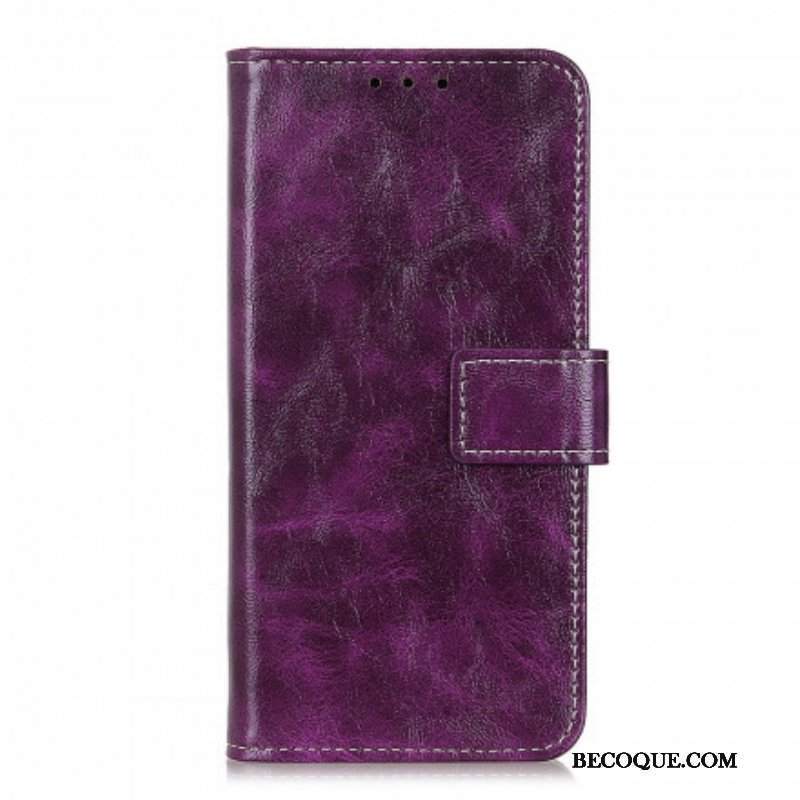 Etui Folio do Samsung Galaxy A52 4G / A52 5G / A52s 5G Odsłonięte Szwy