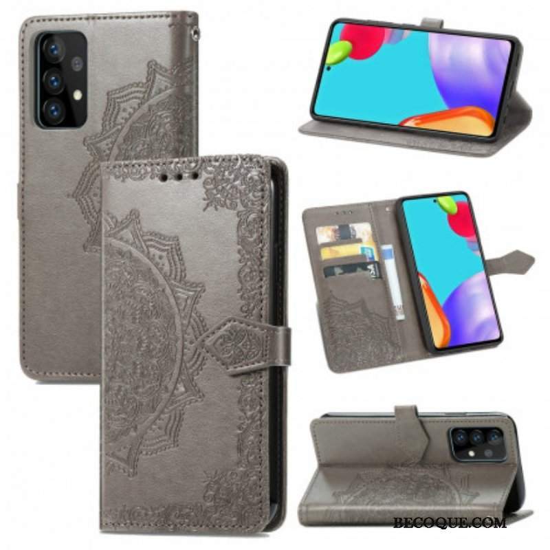 Etui Folio do Samsung Galaxy A52 4G / A52 5G / A52s 5G Średniowiecze Mandali