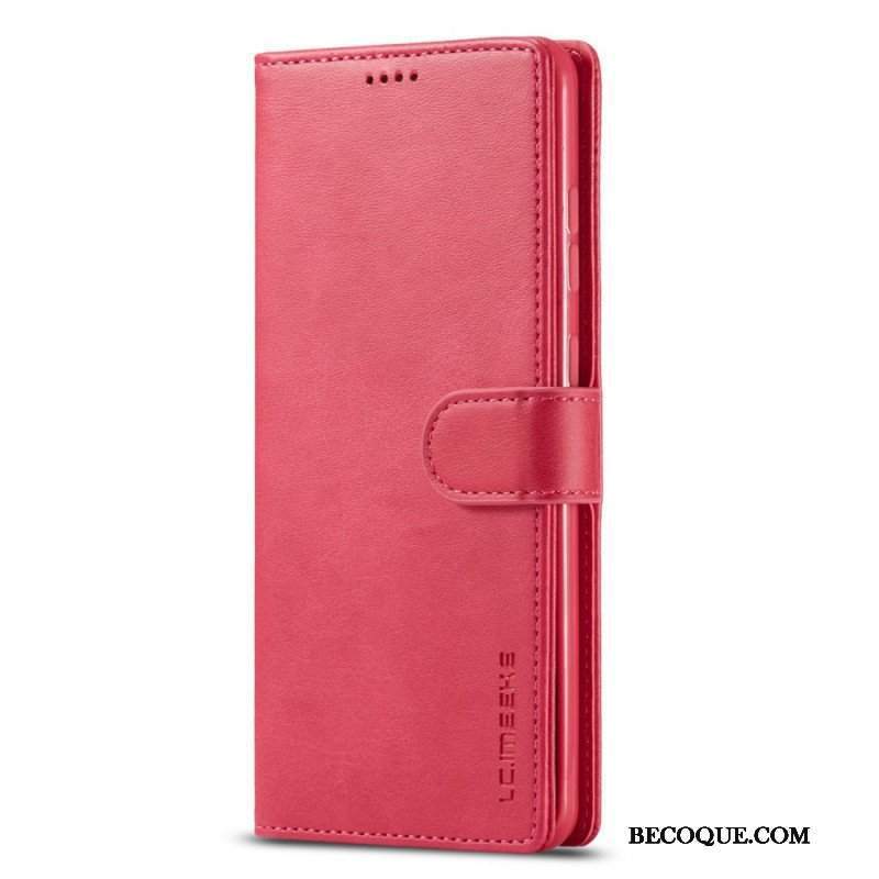 Etui Folio do Samsung Galaxy A53 5G Lc.imeeke Efekt Skóry