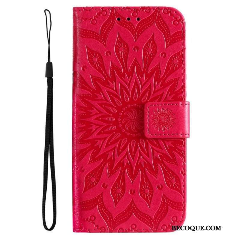 Etui Folio do Samsung Galaxy A53 5G Słonecznik