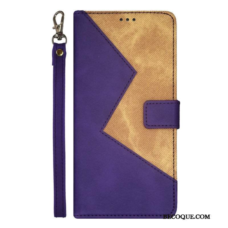 Etui Folio do Samsung Galaxy A54 5G Dwukolorowy Idewei