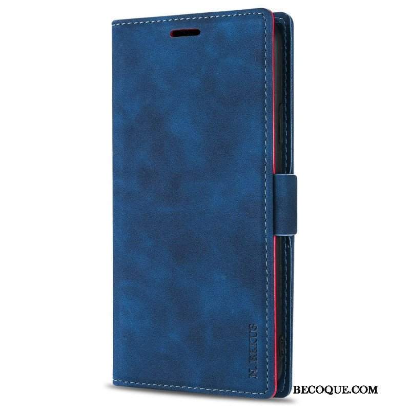 Etui Folio do Samsung Galaxy A54 5G Efekt Skóry N.bekus