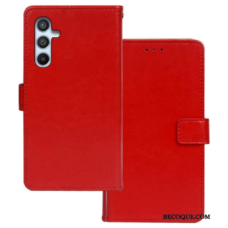 Etui Folio do Samsung Galaxy A54 5G Imitacja Skóry Idewei