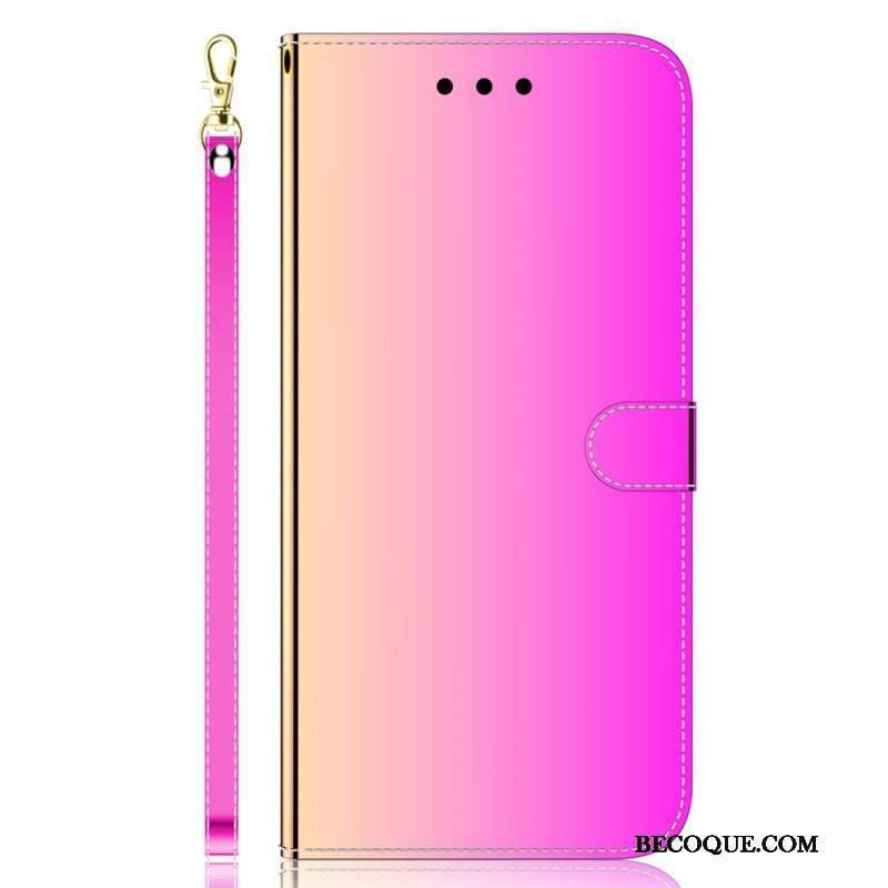 Etui Folio do Samsung Galaxy A54 5G Lustro I Smycz