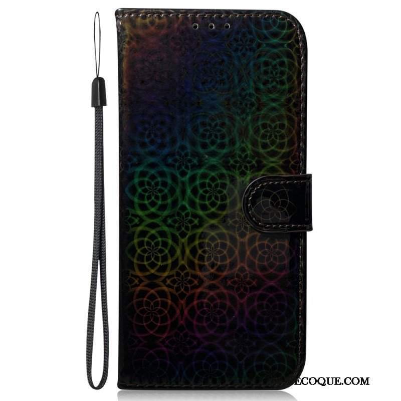 Etui Folio do Samsung Galaxy A54 5G Styl Dyskotekowy