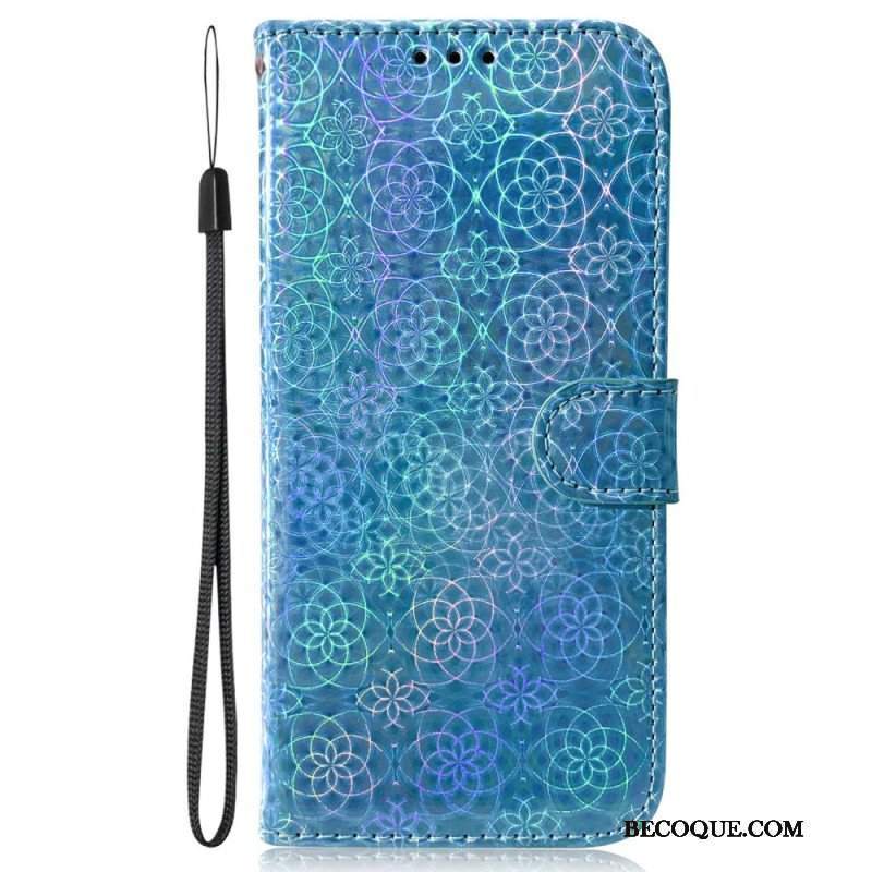 Etui Folio do Samsung Galaxy A54 5G Styl Dyskotekowy