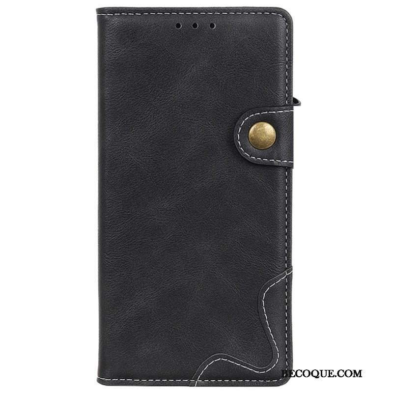 Etui Folio do Samsung Galaxy M13 Artystyczny Guzik