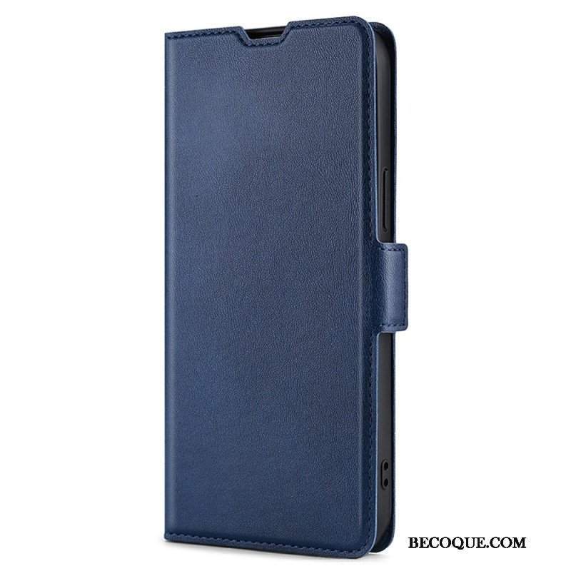 Etui Folio do Samsung Galaxy M13 Bardzo Cienka Sztuczna Skóra