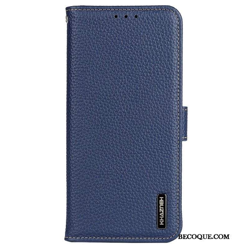 Etui Folio do Samsung Galaxy M13 Khazneh Skóra Liczi