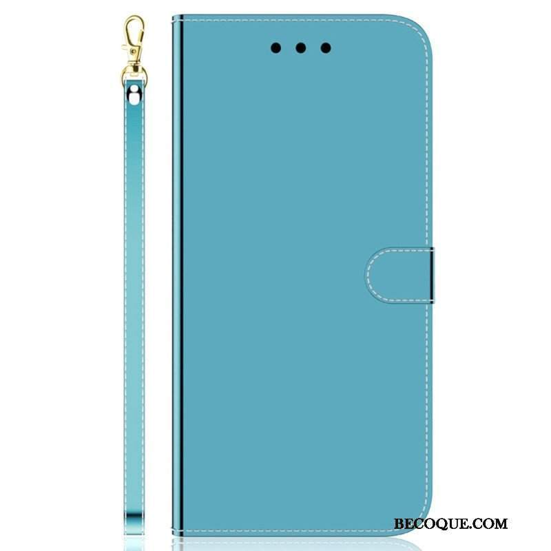 Etui Folio do Samsung Galaxy M13 Lustro I Smycz