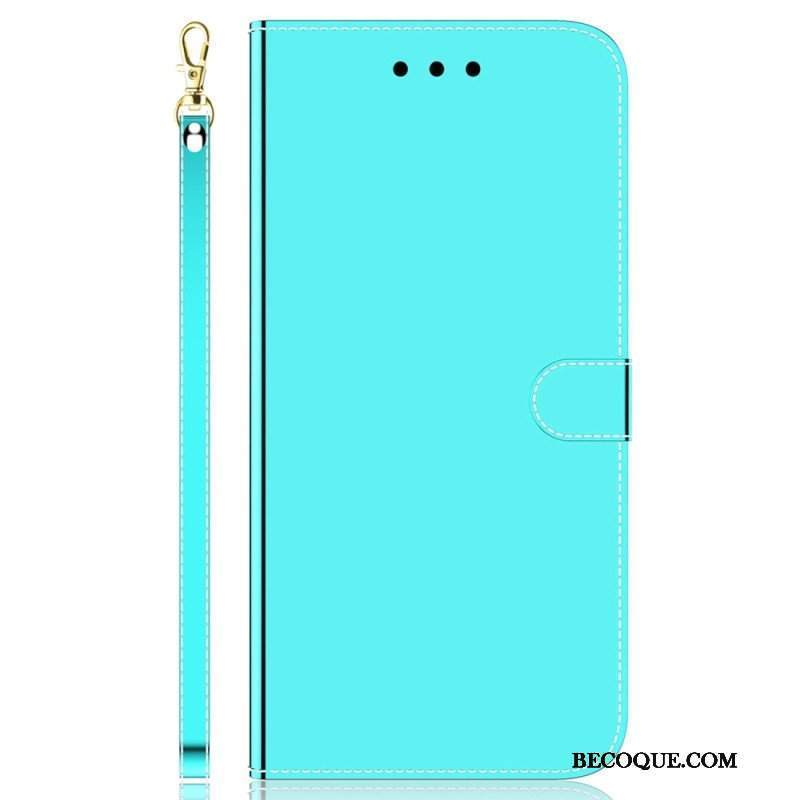 Etui Folio do Samsung Galaxy M13 Lustro I Smycz