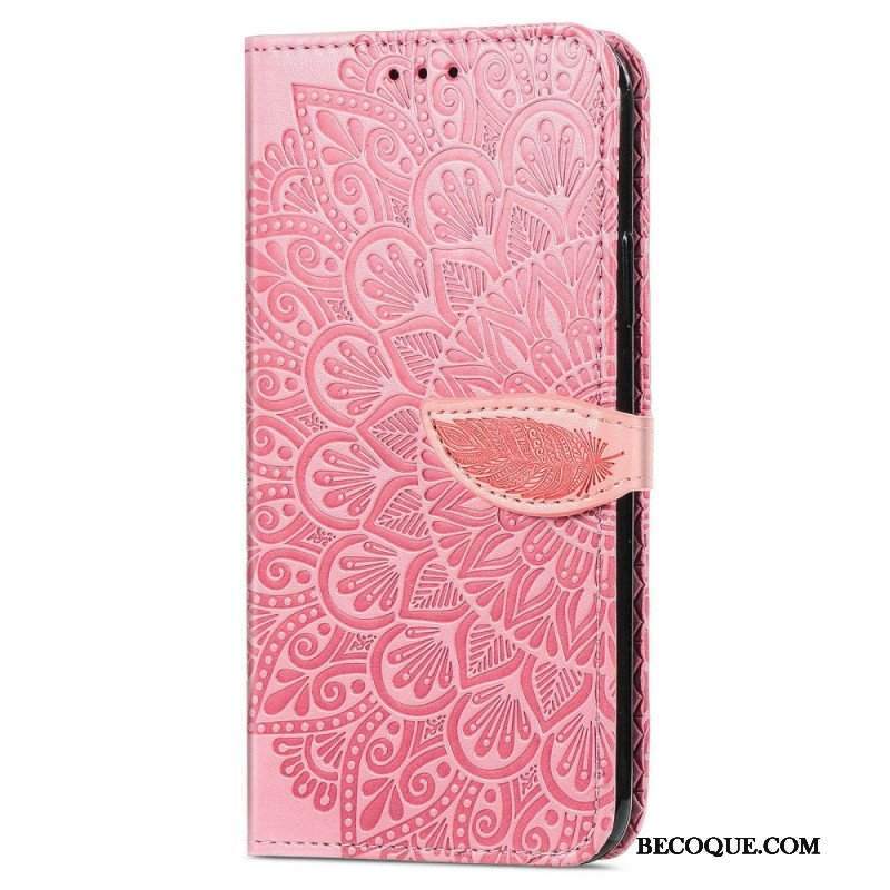 Etui Folio do Samsung Galaxy M13 Plemienne Liście