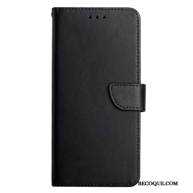 Etui Folio do Samsung Galaxy M13 Prawdziwa Skóra Nappa