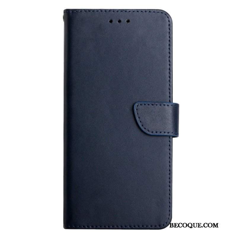 Etui Folio do Samsung Galaxy M13 Prawdziwa Skóra Nappa