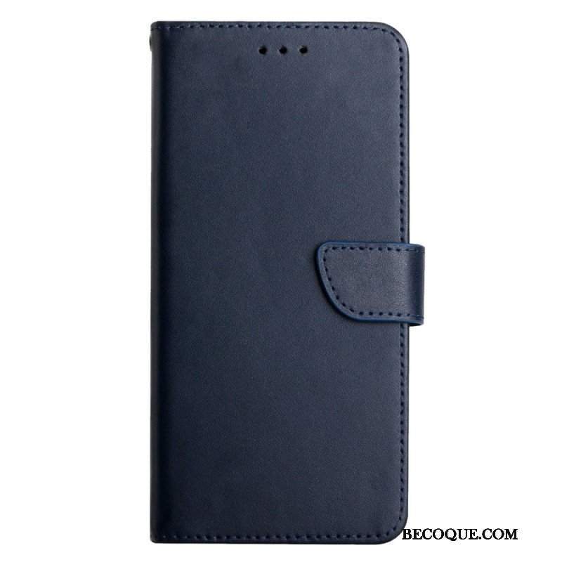 Etui Folio do Samsung Galaxy M13 Prawdziwa Skóra Nappa