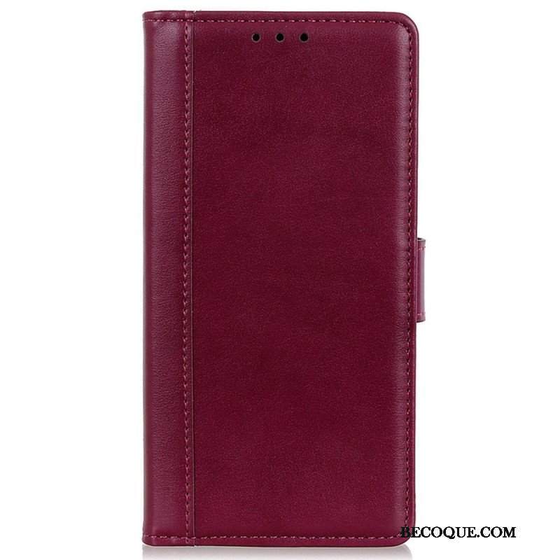 Etui Folio do Samsung Galaxy M13 Stylizacja Skóry