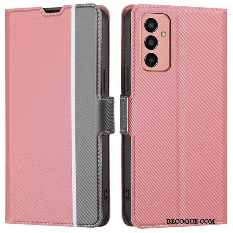 Etui Folio do Samsung Galaxy M13 Ultra Cienki Dwukolorowy