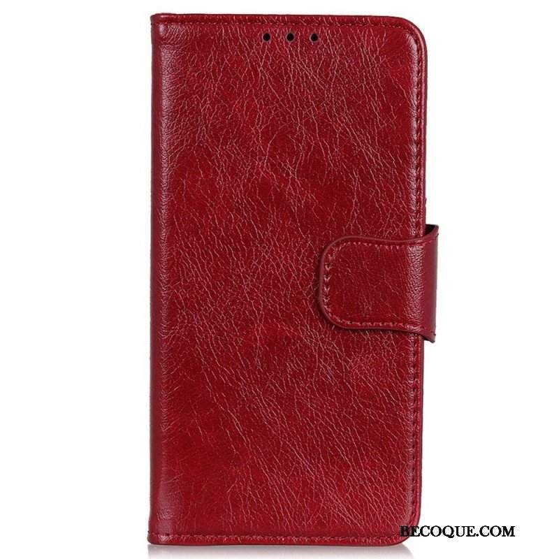 Etui Folio do Samsung Galaxy M23 5G Dwoina Skóry Nappa