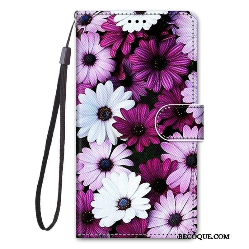 Etui Folio do Samsung Galaxy M23 5G Kwiatowy Cud