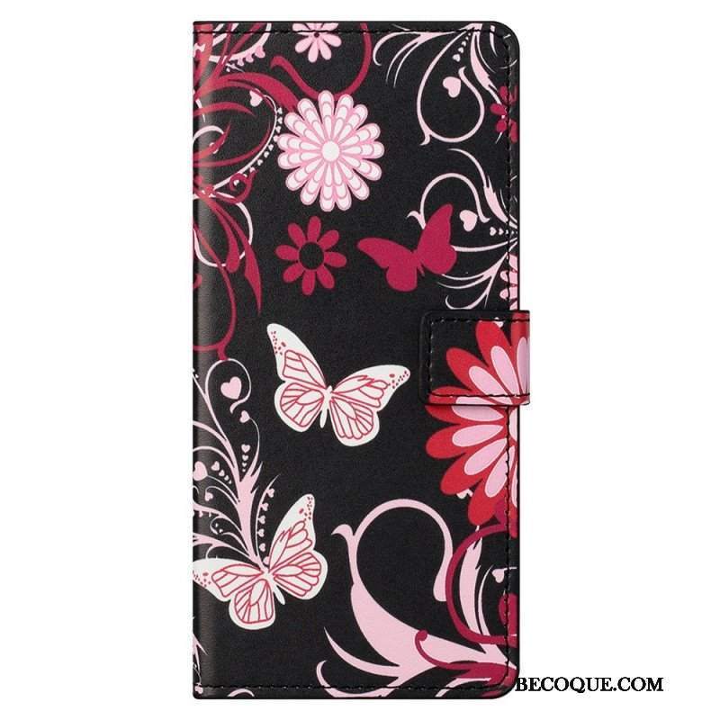 Etui Folio do Samsung Galaxy M23 5G Motyle Motyle