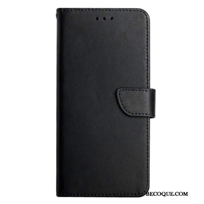 Etui Folio do Samsung Galaxy M23 5G Prawdziwa Skóra Nappa