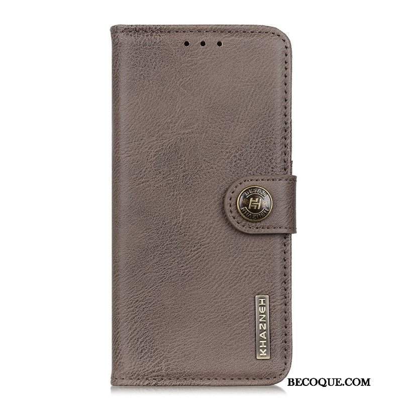 Etui Folio do Samsung Galaxy M32 Imitacja Skóry Khazneh