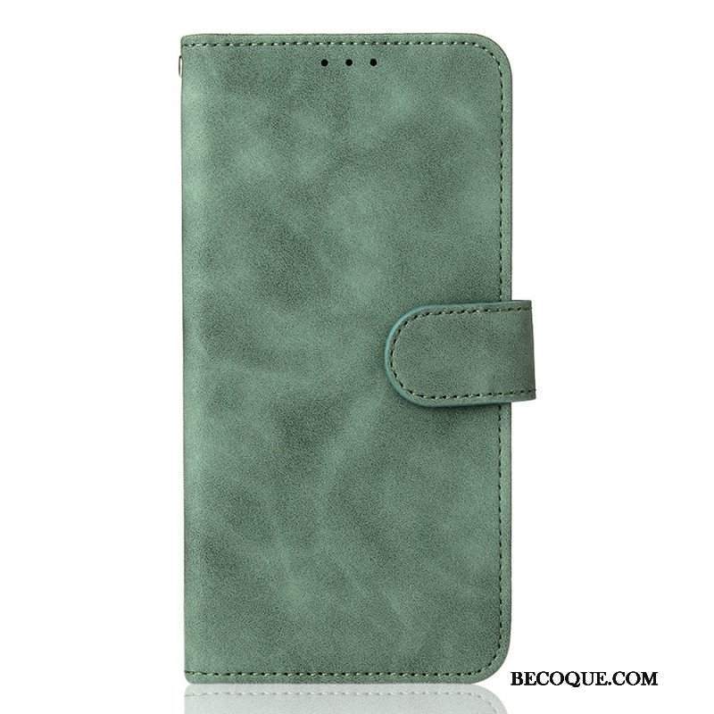 Etui Folio do Samsung Galaxy M32 Odczucie Skóry