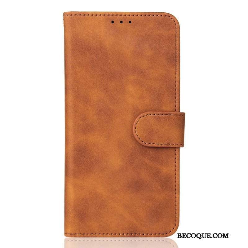 Etui Folio do Samsung Galaxy M32 Odczucie Skóry