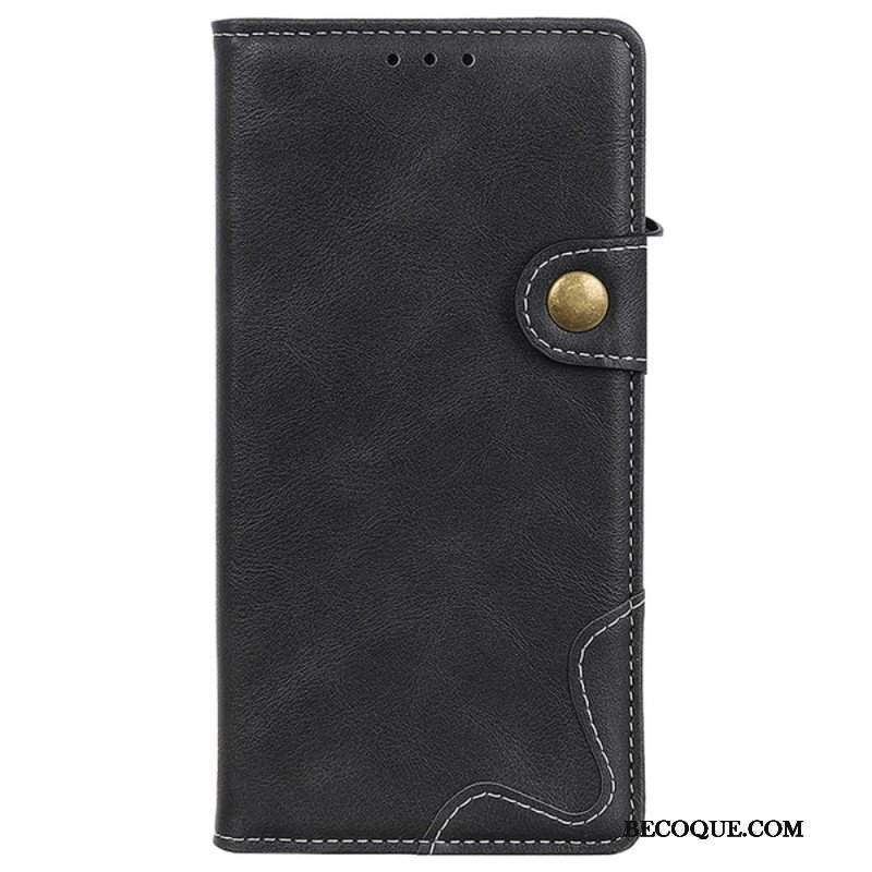 Etui Folio do Samsung Galaxy M33 5G Artystyczny Guzik