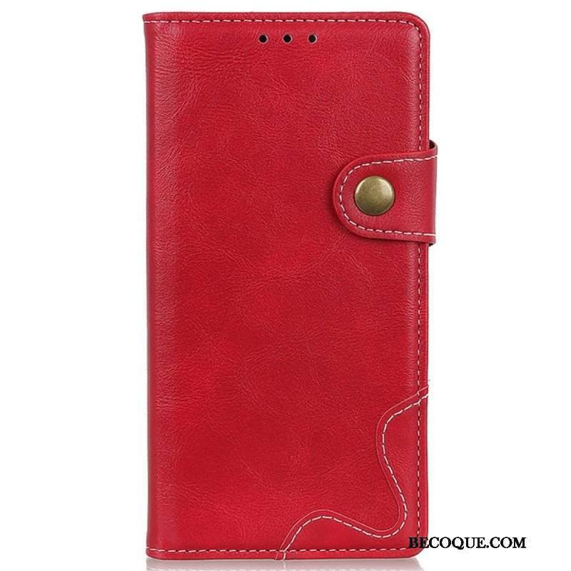 Etui Folio do Samsung Galaxy M33 5G Artystyczny Guzik