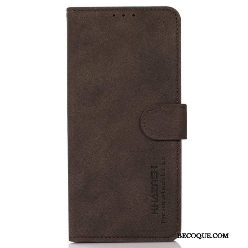 Etui Folio do Samsung Galaxy M33 5G Imitacja Skóry Khazneh