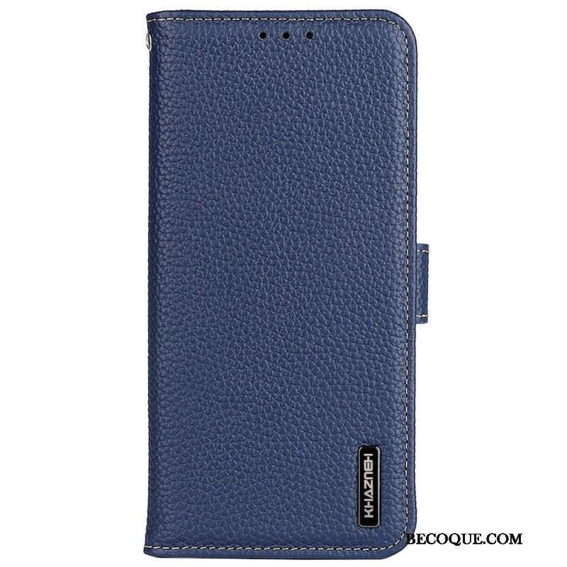 Etui Folio do Samsung Galaxy M33 5G Khazneh Skóra Liczi