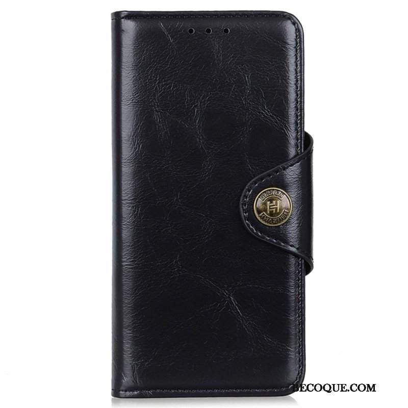 Etui Folio do Samsung Galaxy M33 5G Lakierowany Khazneh