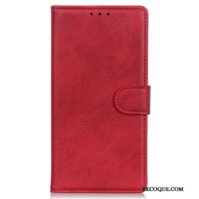 Etui Folio do Samsung Galaxy M33 5G Matowa Sztuczna Skóra