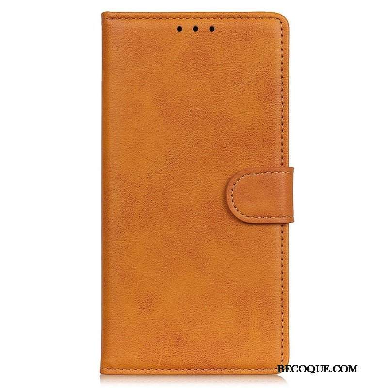 Etui Folio do Samsung Galaxy M33 5G Matowa Sztuczna Skóra