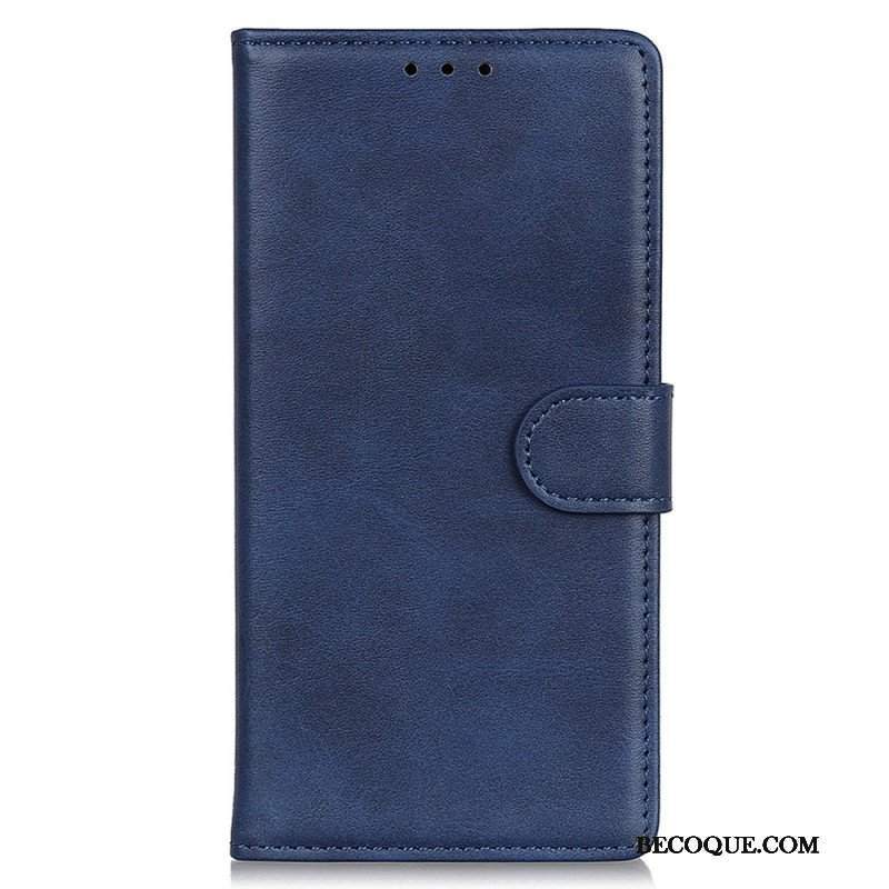 Etui Folio do Samsung Galaxy M33 5G Matowa Sztuczna Skóra