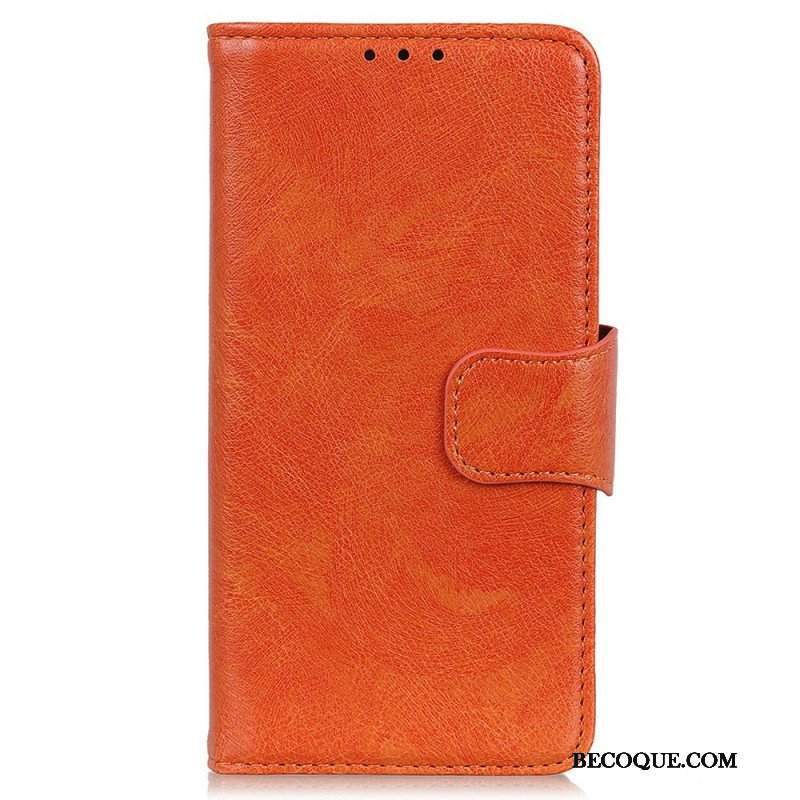 Etui Folio do Samsung Galaxy M33 5G Prawdziwa Skóra Nappa