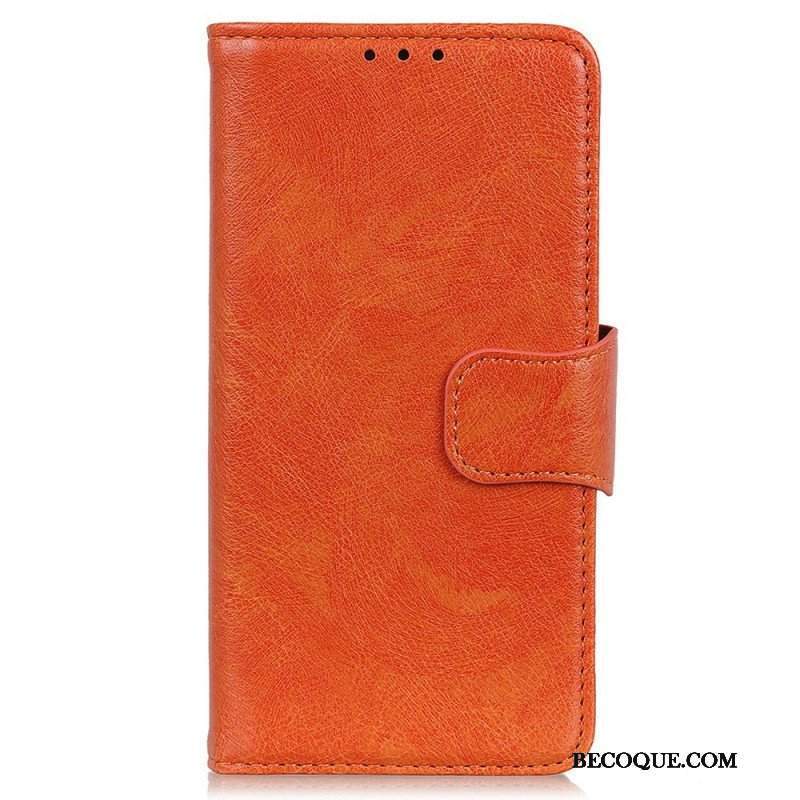 Etui Folio do Samsung Galaxy M33 5G Prawdziwa Skóra Nappa