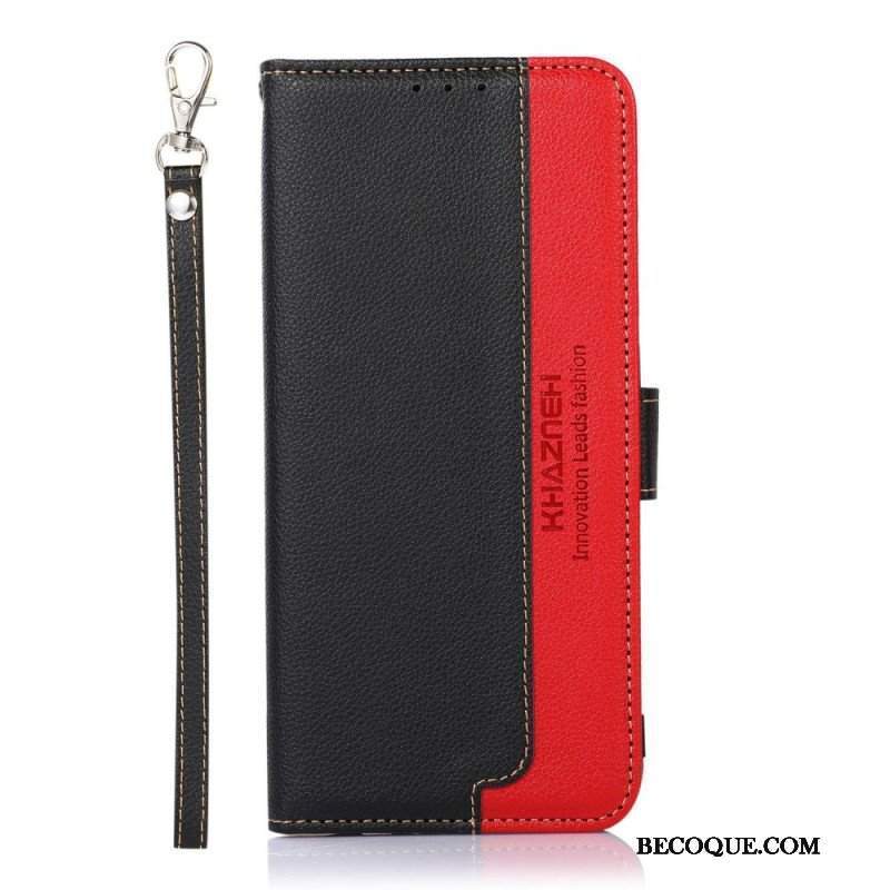 Etui Folio do Samsung Galaxy M33 5G Rfid W Stylu Liczi