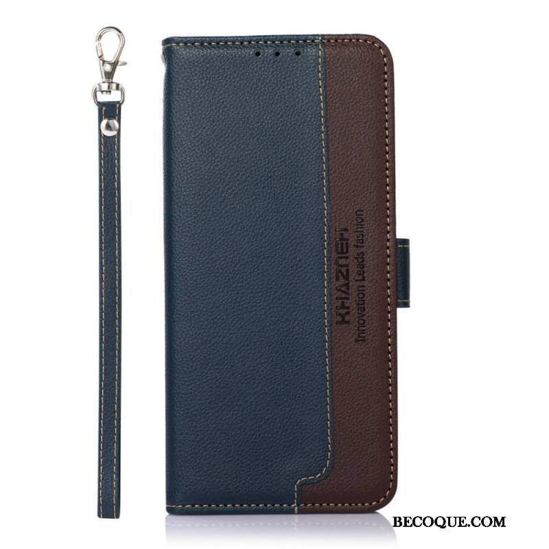 Etui Folio do Samsung Galaxy M33 5G Rfid W Stylu Liczi