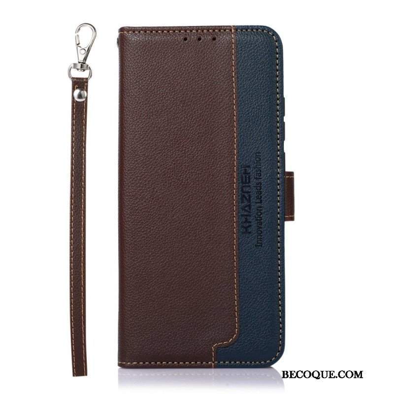 Etui Folio do Samsung Galaxy M33 5G Rfid W Stylu Liczi